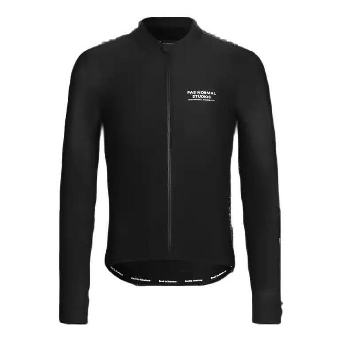 JERSEY SEPEDA PRIA LENGAN PANJANG PNS PAS NORMAL STUDIOS MECHANISM LONG SLEEVE JERSEY SS25 HITAM