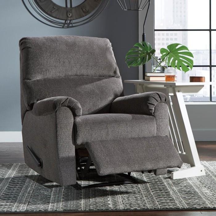 - Sofa Recliner Ashley - Nerviano 1S Rc Fabric 10803 Grey