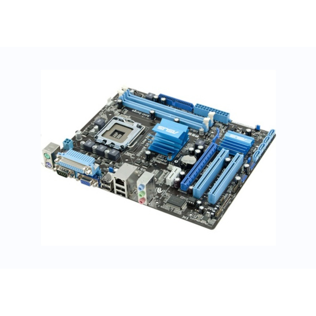 Asus P5G41T-M Lx V2 Motherboard Lga 775 Ddr3 8Gb G41 Used Used