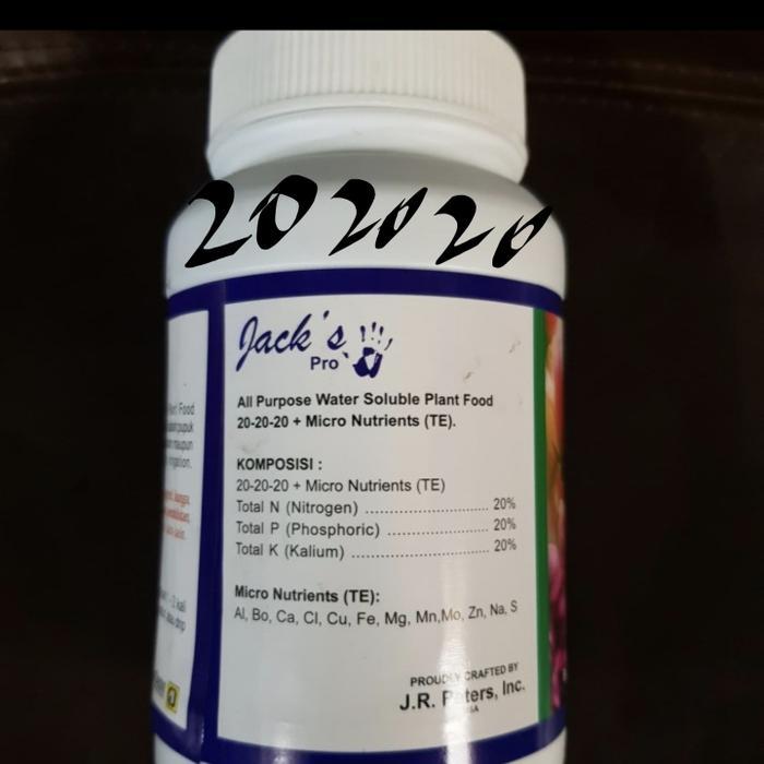 Pupuk Khusus Anggrek. Jack Pro 450Gr. Original