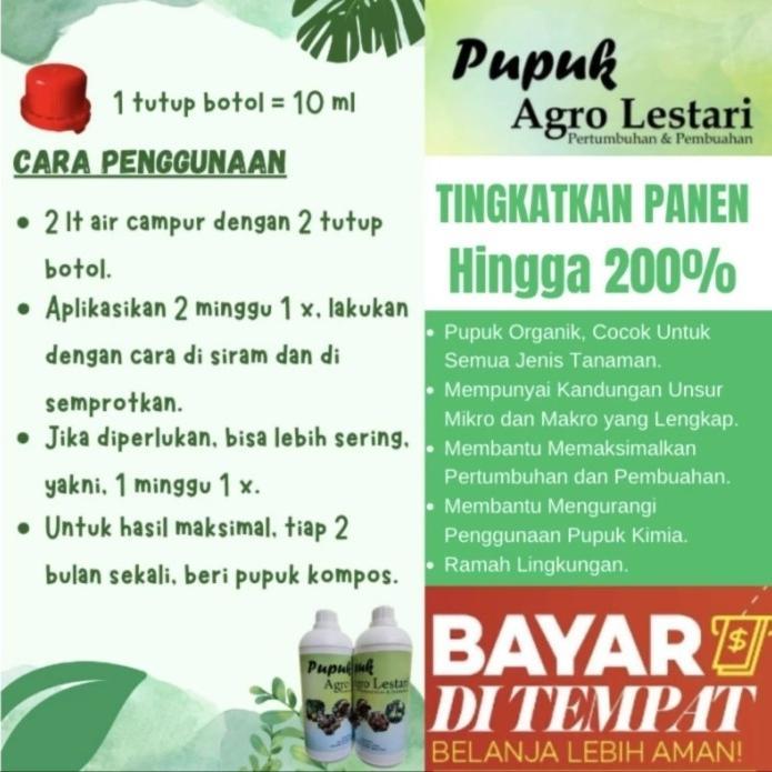 Pupuk Penyubur Dan Pelebat Buah Pupuk Agro Lestari