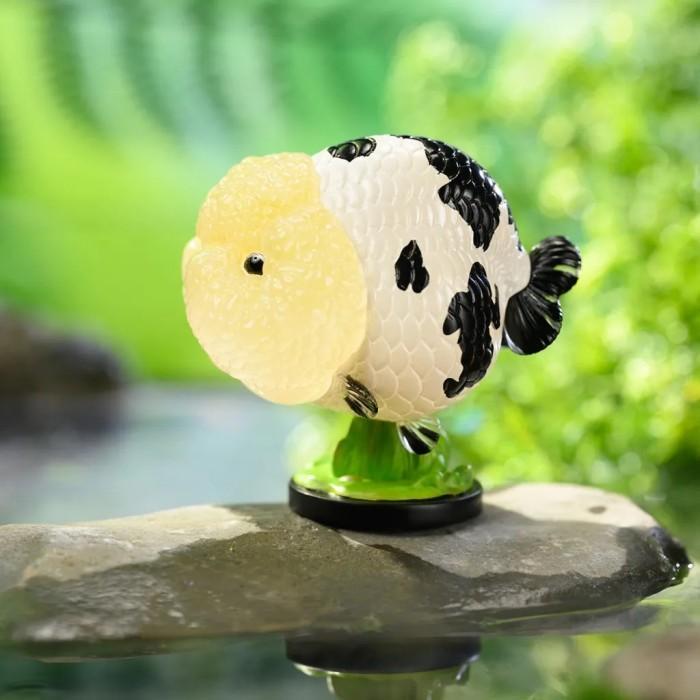 Milk Cow Ranchu Goldfish - Carassius Auratus Resin Figure Collection