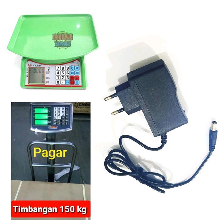 WTFT- Kabel Casan Charger Timbangan Duduk Digital 40Kg/150 Kg / Cable Charger Timbangan