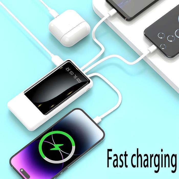 lussy- Wankei Lentiven Powerbank 30000 Mah Mini With Fast Charging Bh+