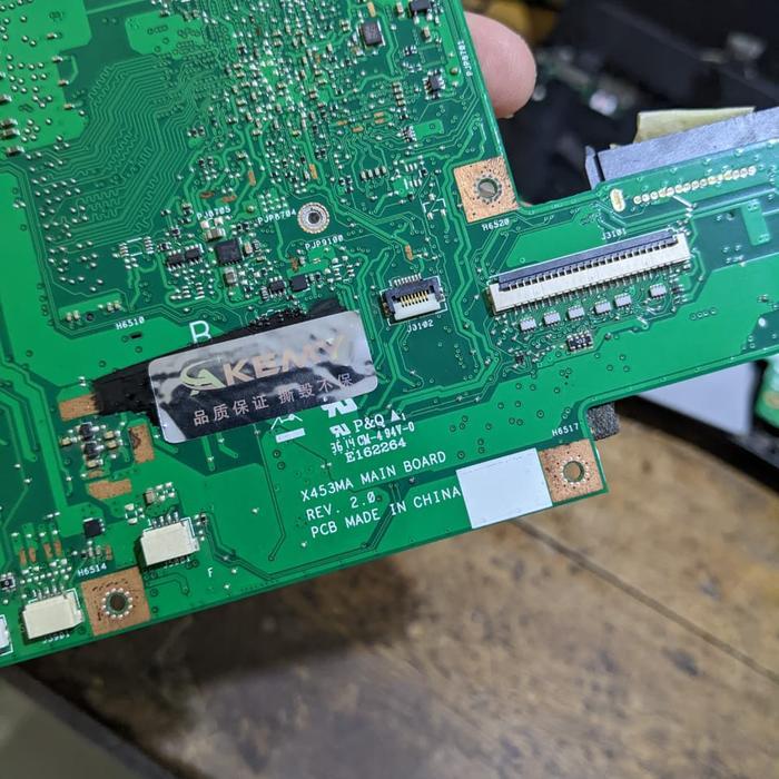 Jual motherboard laptop asus x453m x453