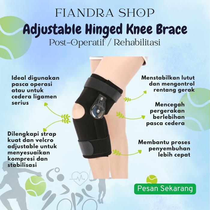 Knee Decker ROM Joint Deker Penyangga Lutut Dekker Patela Support NEW