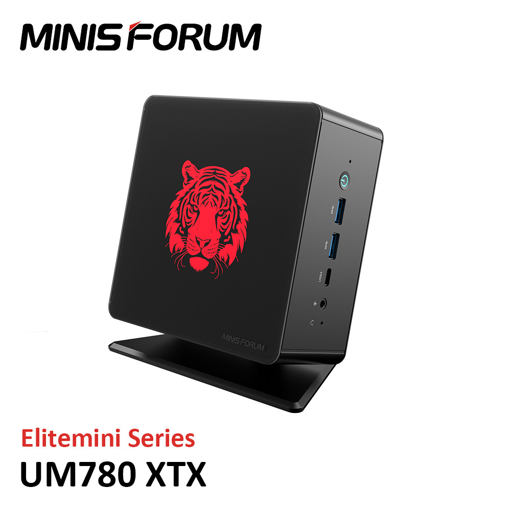 - 2023 Minisforum Um780 Xtx Mini Pc Amd Ryzen 7 7840Hs Gaming Mini Pc