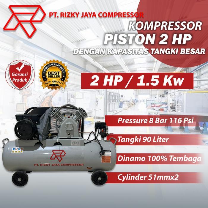 Kompresor Udara Piston kompresor Angin - 2hp 220v