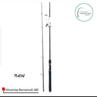 Rod Joran Pancing Hinomiya Barramundi 180 - New Carbon Ulir