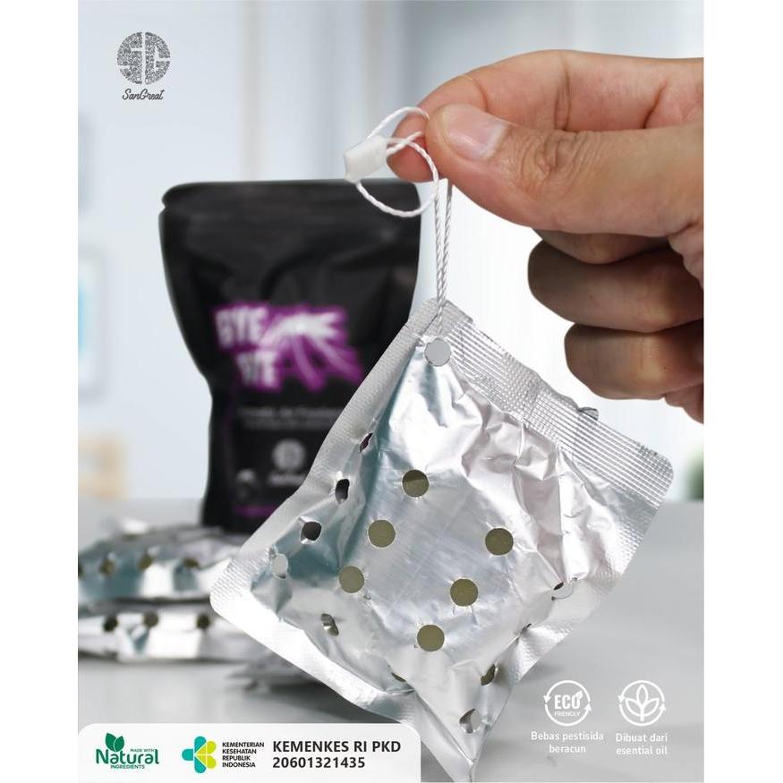 Sedia Pengusir Nyamuk Natural Gel non pestisida SanGreat Bye Bye Nyamuk