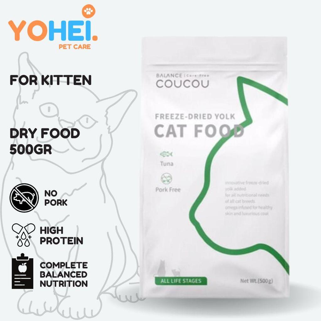 COUCOU Tuna Premium Cat Food All Life Stages Freshpack 500gr