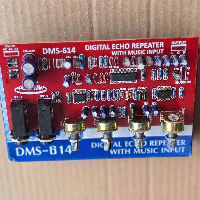 Digital Echo Repeater Dms 614 Platinum Digital Echo Refeater Dms-614 Digital Echo Repeater Output