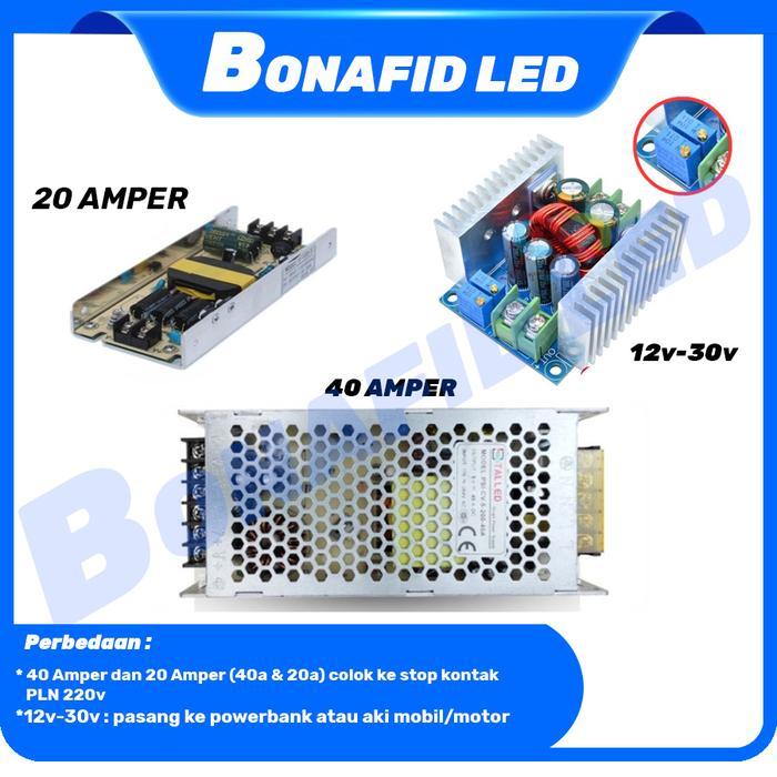 Rgb Led Running Text Led Display 100 X 20Cm Untuk Mobil Bis Bus