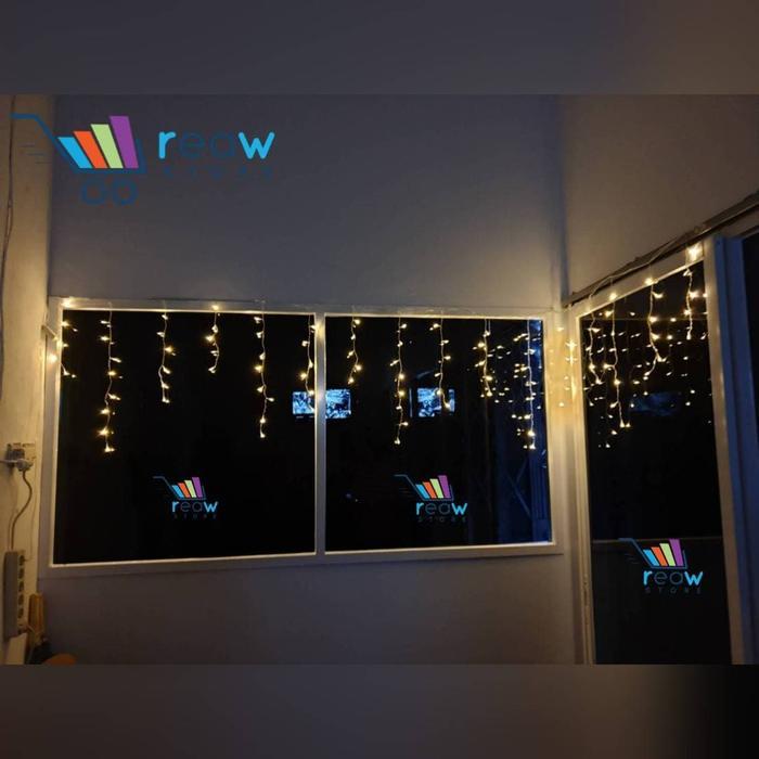 Lampu Tumblr Tirai / Lampu Hias Led Bentuk Tirai