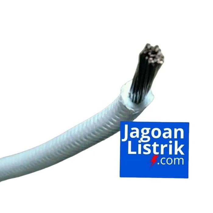 Kabel Tahan Panas 2.5mm / Nivin Nyvin 2.5 mm / Heater Resistance Cable Putih