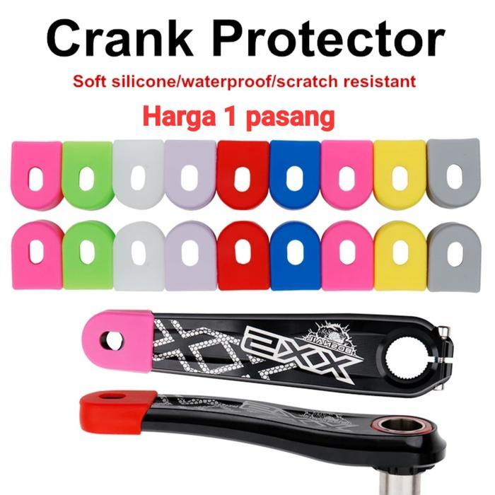 (COD) PELINDUNG ARM CRANK SEPEDA PROTECTOR CRANK SET SEPEDA