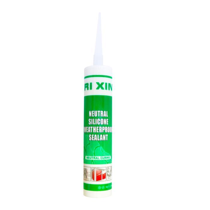 cjbkb- Sealant Neutral Silicone / Sealant Netral / Sealant Kaca - Ri Xin