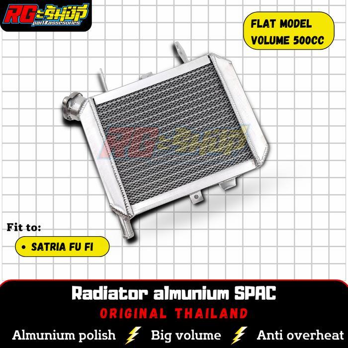 Radiator Almunium Flat Big Volume SPAC satria Fu Fi ninja FFA Dragbike