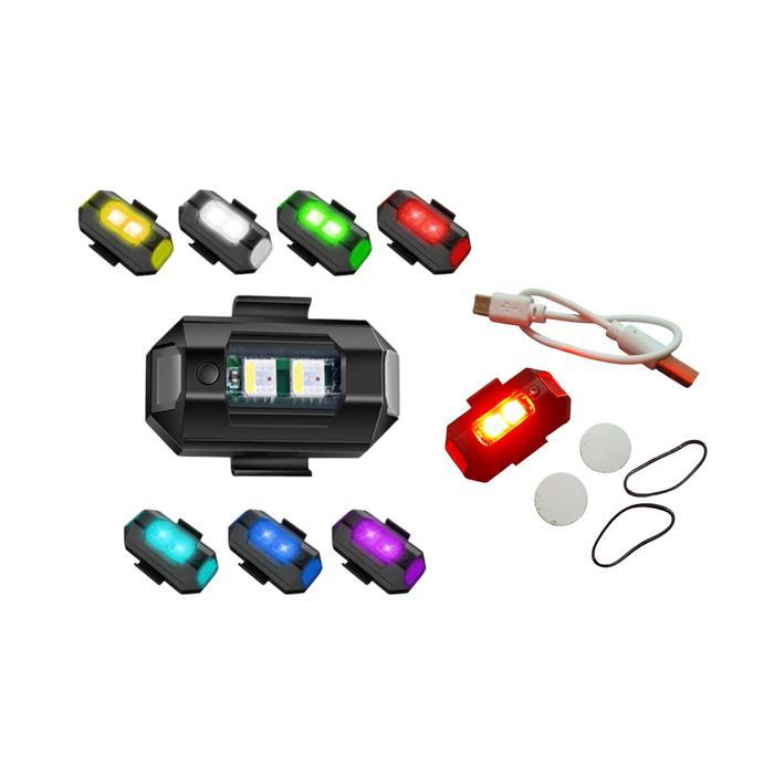 Lampu pesawat RGB lampu kolong RGB universal motor mobil sepeda LED RGB Kendaraan