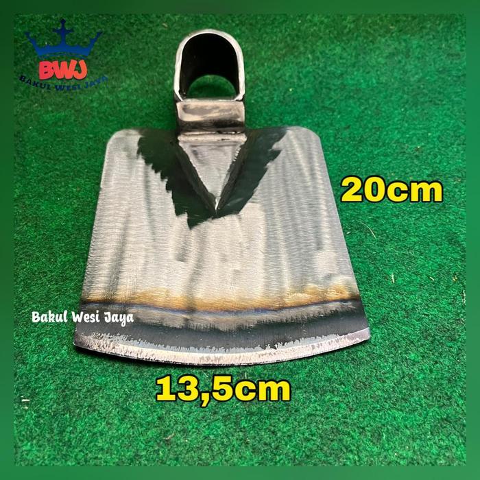 Cangkul Kecil Berkebun Baja Asli - Pacul Mini Pertanian Dangir Pembersih Rumput