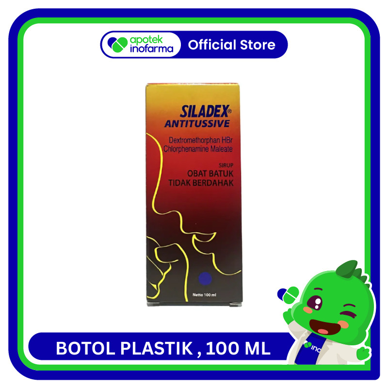 SILADEX ANTITUSSIVE Konimex SIRUP BOTOL PLASTIK 100ML