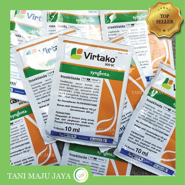 Insektisida Virtako 300SC 10 ml ORIGINAL ASLI 100% Obat Pembasmi Hama Tanaman Ulat Daun Bonsai