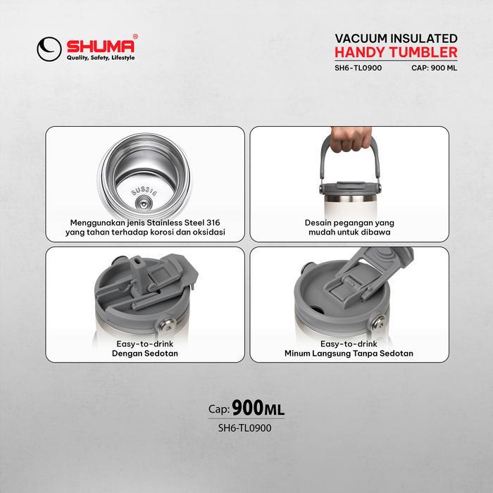 Shuma Handy Vacuum Tumbler 900ml