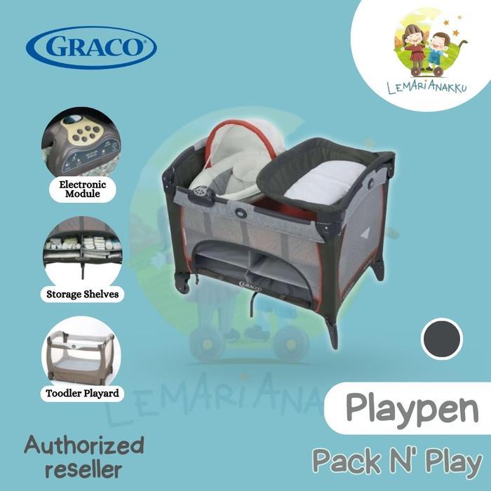 Box Graco Newborn Napper Dlx / Graco Playpen Bayi Perlengkapan Tidur