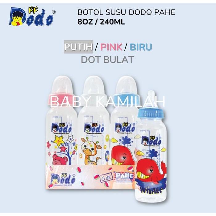 Botol Susu DODO 250ml Dot Bulat Accessories Minum