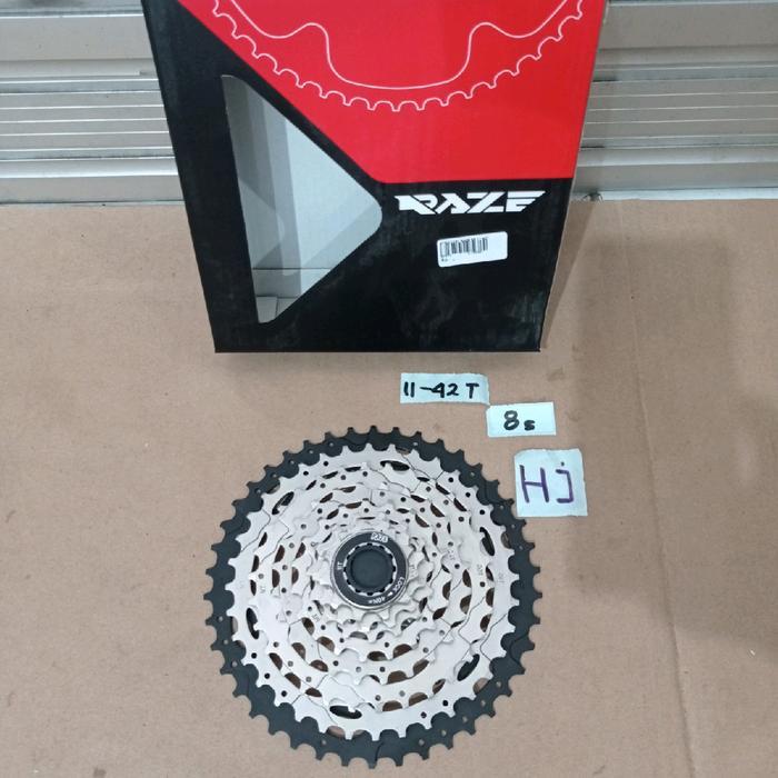 Sprocket Raze 8 Speed 42T 11-42T Chrome