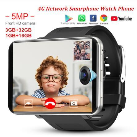 Original Dm100 Smart Watch 4G Android 7.1 Os Dual Camera 2700Mah Battery Wifi Gps 2.86'' Big Screen