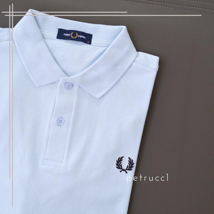Fred Perry Fp Polo Shirt Pria Man Branded Kaos Polo Original