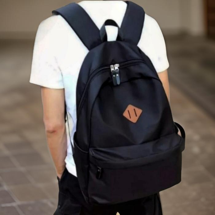 Tas Ransel Punggung Gendong Cowok Cewek Distro Sekolah Sd SMP SMK Terbaru Murah Backpack Kanvas