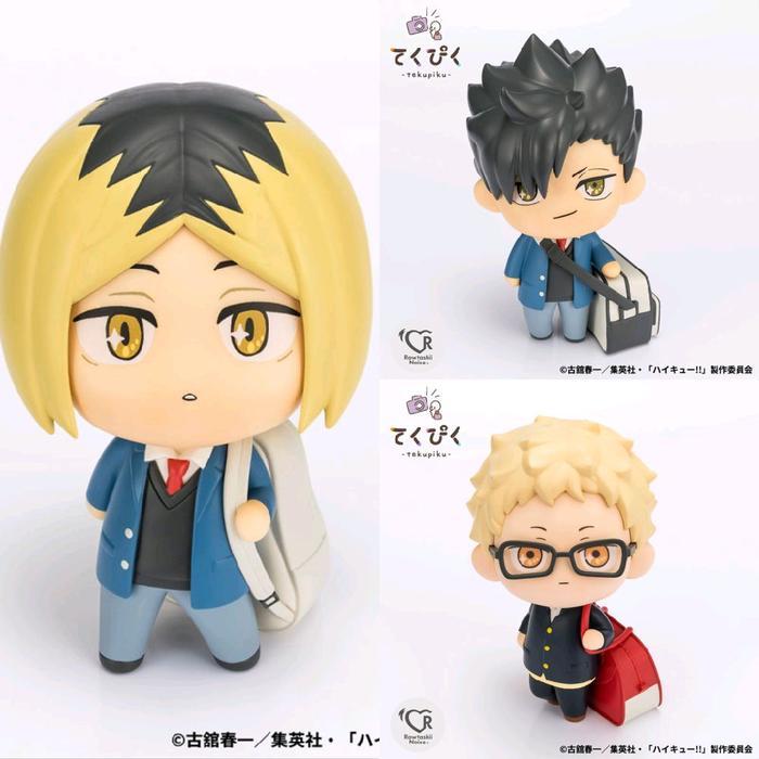 Tekupiku Figure Kenma Kozume Tetsuro Kuroo Kei Tsukishima