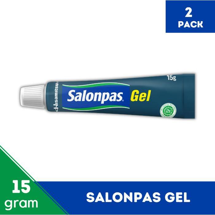 a5aa- Salonpas Twinpack - Gel Pereda Nyeri Otot & Keseleo 15 Gr
