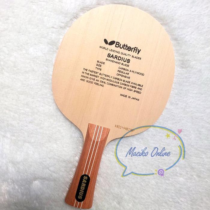 DISKON ButterSardius FL ~ Kayu Bet Pingpong ButterSardius FL READY STOCK