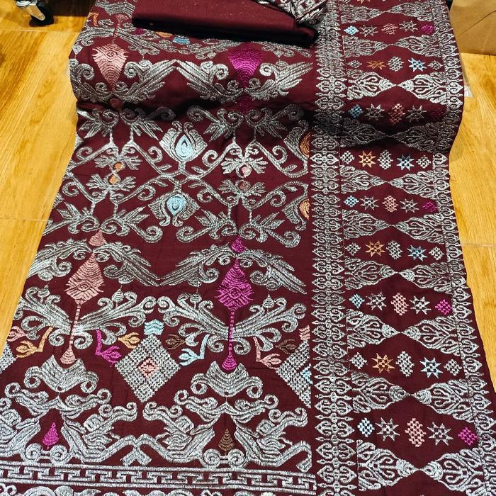 TERMURAH set saput udeng bali /set saput udeng songket bordir premium / set setelan saput udeng pria