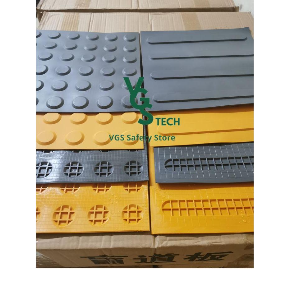 liqo- Blind Road Karet Tunanetra Paving Block Guiding Tunanetra