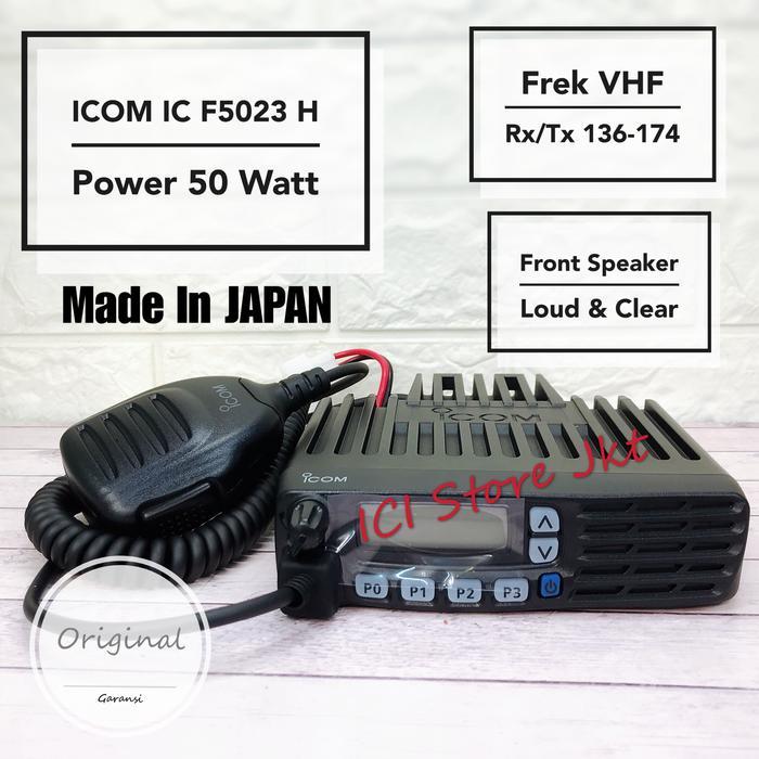 Radio Rig Icom Ic F5023 H / Icom Ic F 5023 H Original