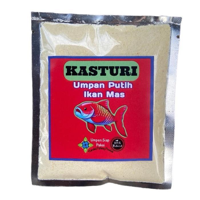 Kasturi Umpan Pancing putih Ikan Mas Wangi