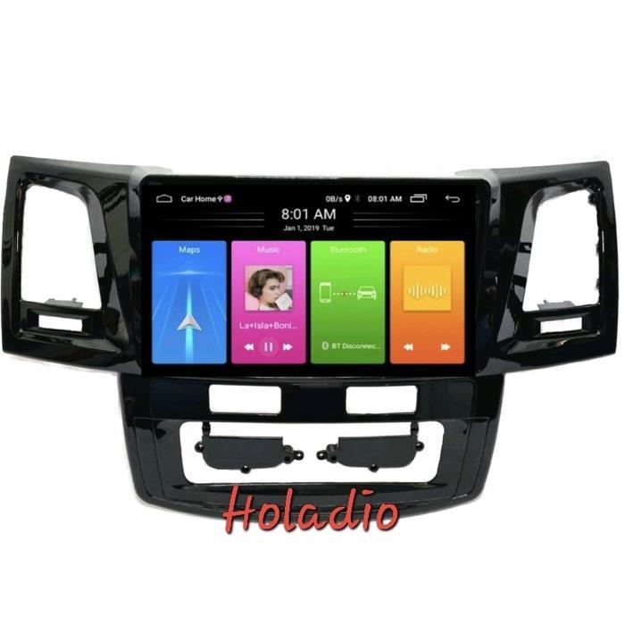 FRAME HEAD UNIT ANDROID 9 INCH FORTUNER / HILUX 2005-2015