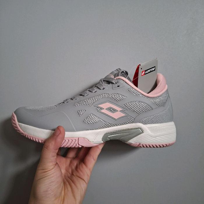 SEPATU TENIS LOTTO ENRICO GREY ENRICO JR TENNIS SHOES LOTTO ENRICO JR ABU