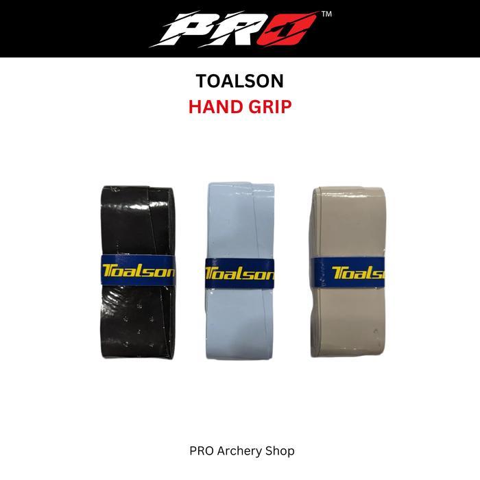 Promo Toalson Power Grip Grip Badminton Original Japan Hand Grip Handle Riser Busur Panahan - Anti