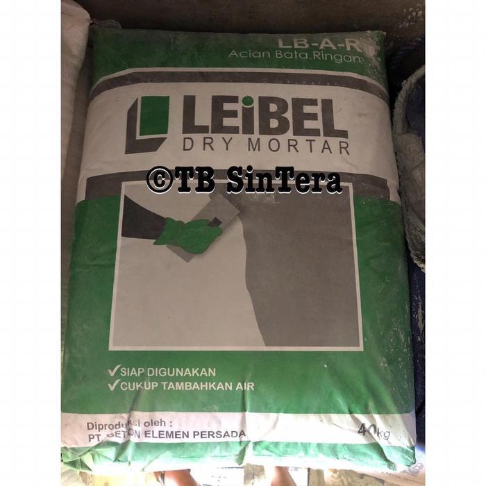IDXXX- Leibel Semen Mortar Acian Bata Ringan 40 Kg Hebel / Thinbed Lb-A-R