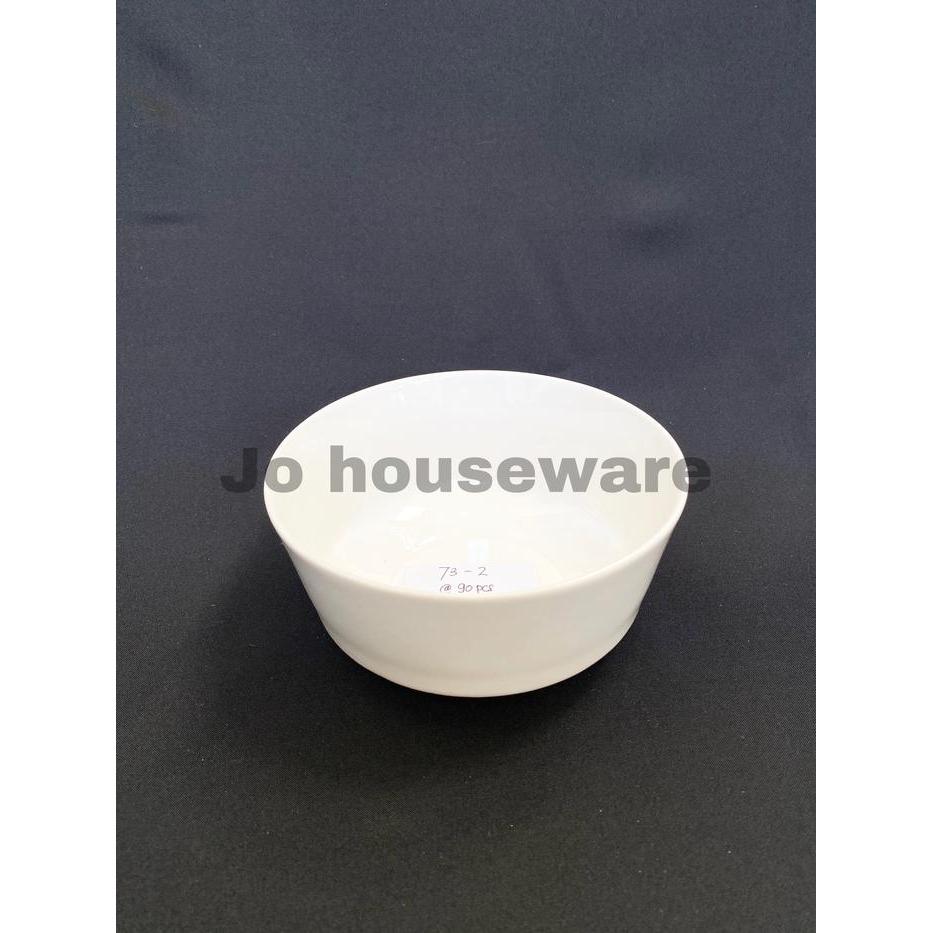 SALE Mangkok keramik bulat putih polos diameter 13 cm serbaguna nasi 73-2 Termurah