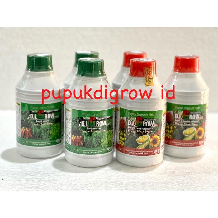 PUPUK ORGANIK DIGROW / PUPUK CAIR ORGANIK DIGROW 500 ML BUNGA TANAH