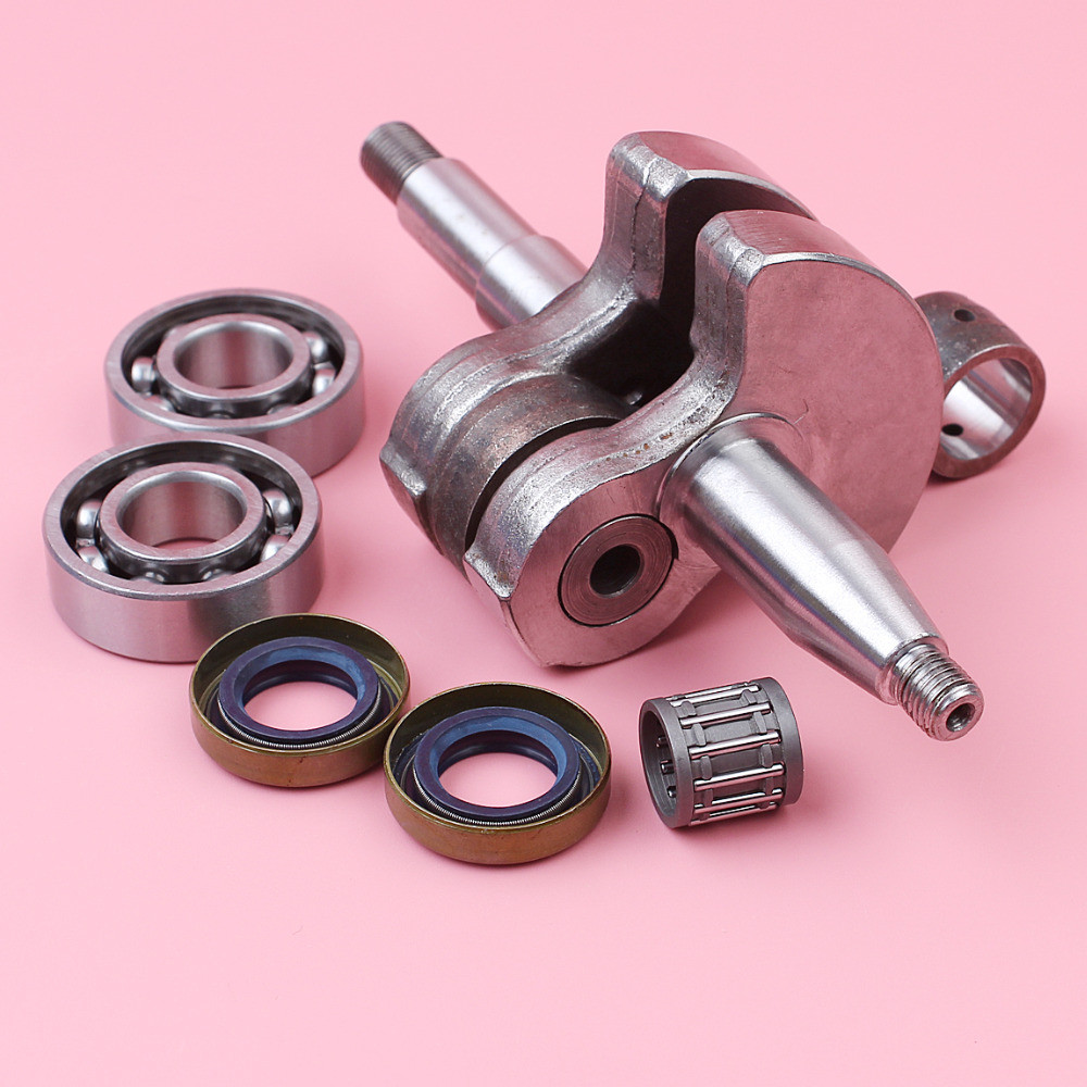 - Crankshaft Crank Shaft For Husqvarna 268 272 Needle Bearing Oil Seal