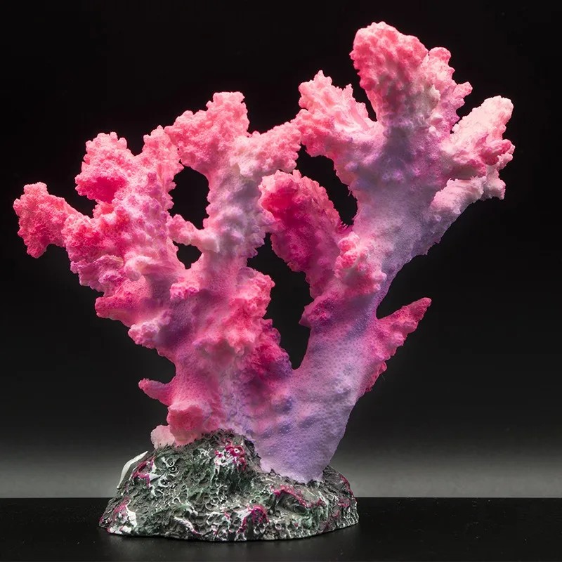 Aquarium Landscaping Simulation Coral Decoration Home Plants Supplies Resin Aquarium Coral Reefs