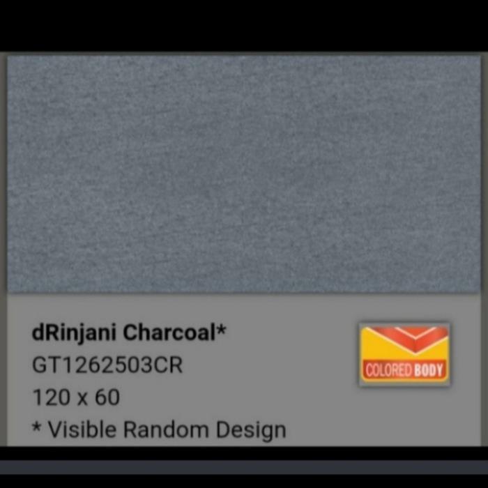 Roman Granit GT1262503CR dRinjani Charcoal 60x120