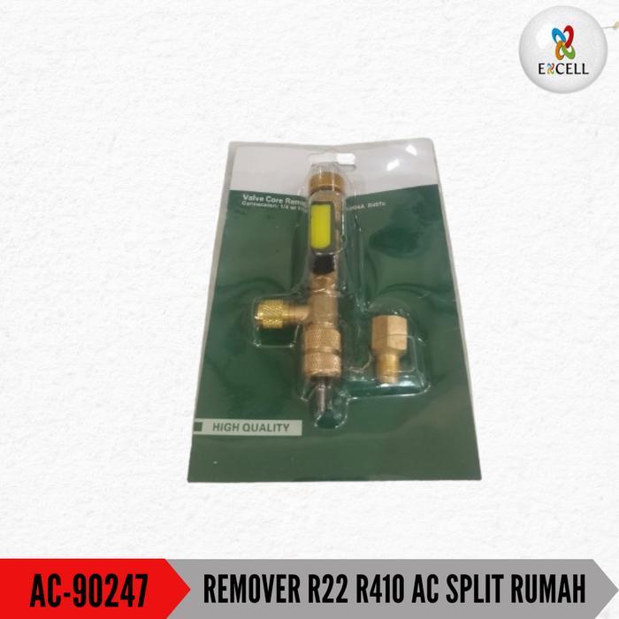 Terbaru - Alat Cabut Buka Pentil Ac Rumah Split Tanpa Buang Freon Valve Core Remover R22 R410 R32